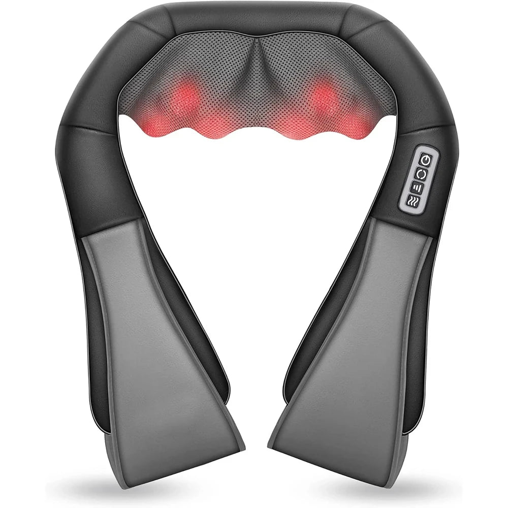 U-Shaped Shiatsu Neck & Shoulder Massager with Heat