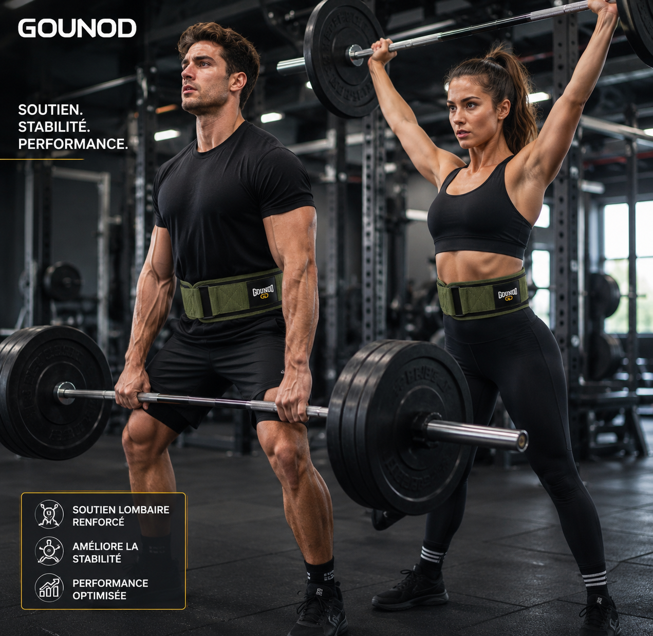 Gym Weight Lifting Belt Adjustable Back Support for Squats