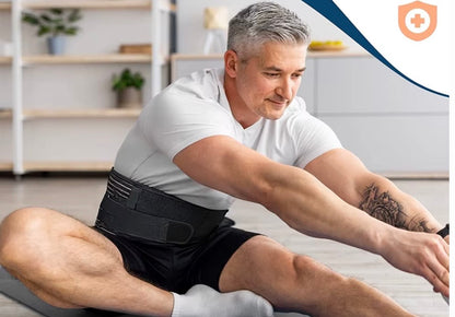 Adjustable Lower Back Brace – Lumbar Support for Pain Relief & Comfort