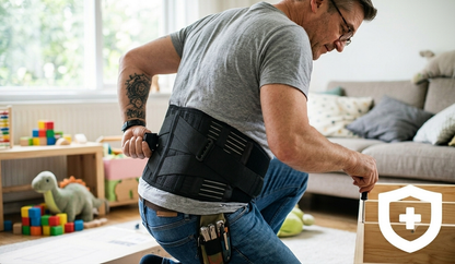 Double Pull Back Lumbar Support Belt Waist Orthopedic Corset Men Women