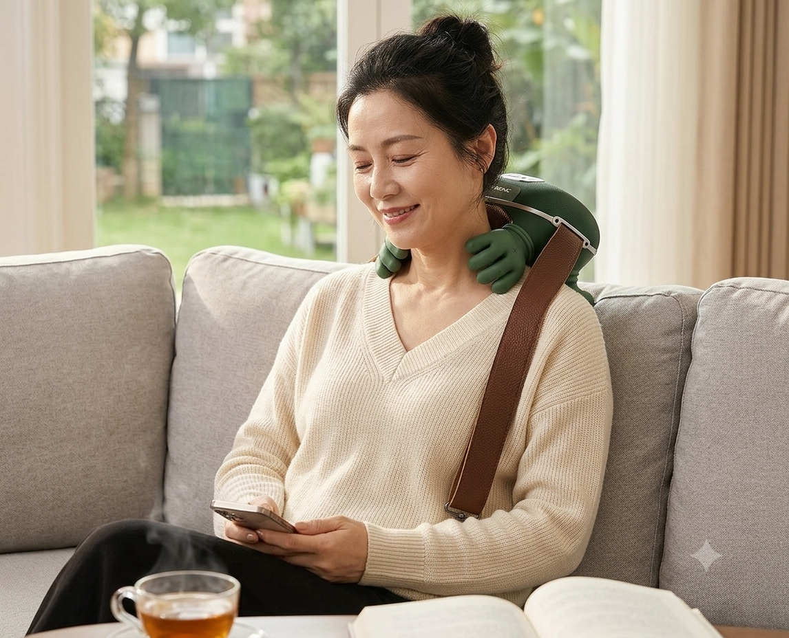 Wireless Bionic Neck & Shoulder Massager