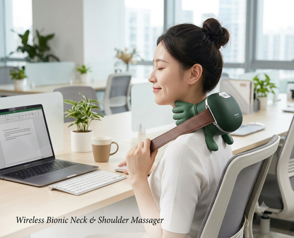 Wireless Bionic Neck & Shoulder Massager