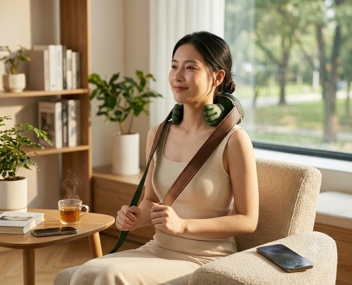 Wireless Bionic Neck & Shoulder Massager