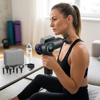 99 Level Massage Gun Fascia Deep Muscle Relax Body Neck Massager
