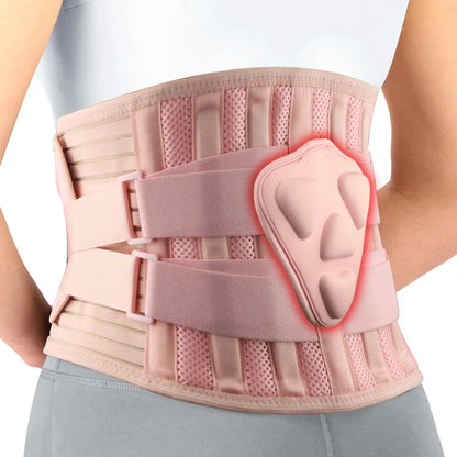 Adjustable Lower Back Brace – Lumbar Support for Pain Relief & Comfort