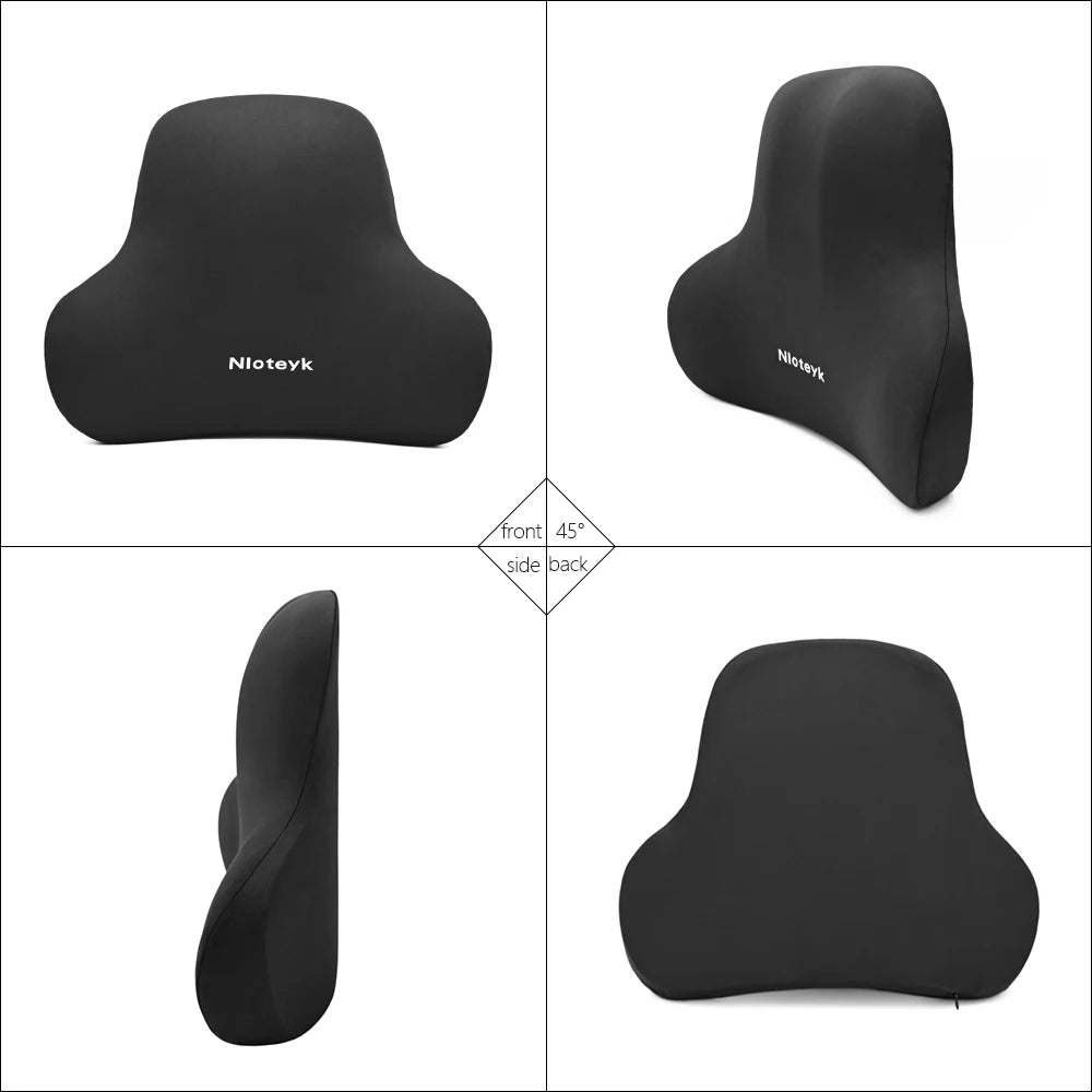 Car Neck Cushion Memory Foam Car Lumbar Support