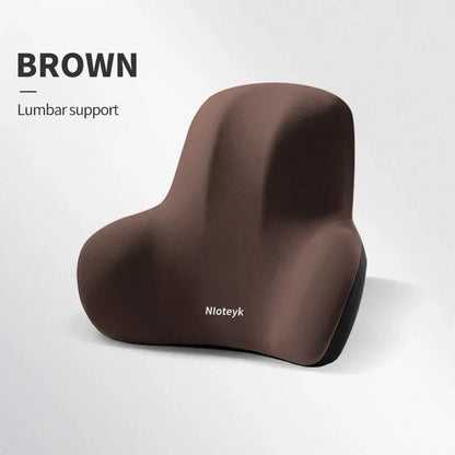 Car Neck Cushion Memory Foam Car Lumbar Support