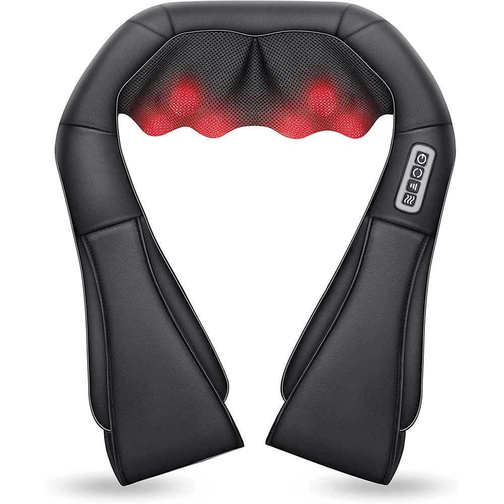 U-Shaped Shiatsu Neck & Shoulder Massager with Heat
