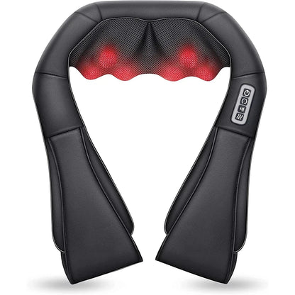U-Shaped Shiatsu Neck & Shoulder Massager with Heat