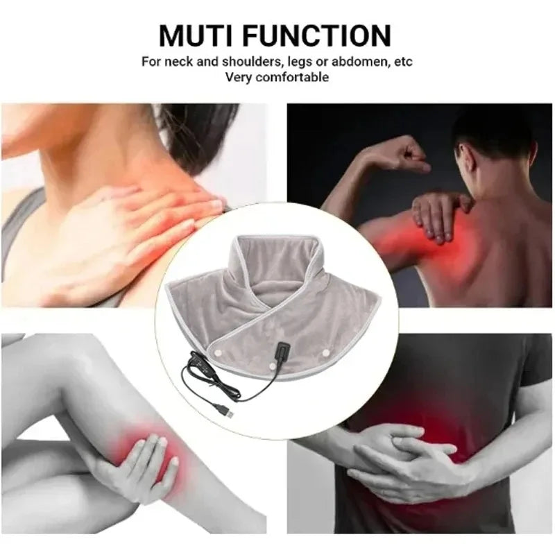 Electric Heated Shoulder & Neck Wrap Massager