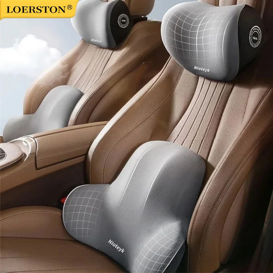 Car Neck Cushion Memory Foam Car Lumbar Support