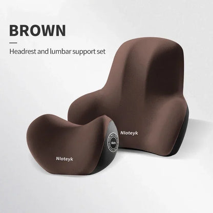 Car Neck Cushion Memory Foam Car Lumbar Support