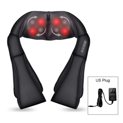 U-Shaped Shiatsu Neck & Shoulder Massager with Heat