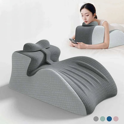 Intimacy Wedge Pillow for Couples Prone Pillow for Sleeping Reading Pillow for Bed Ergonomic Support for Back Pain Removable