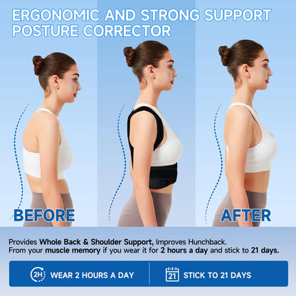 Adjustable Posture Corrector Back Brace